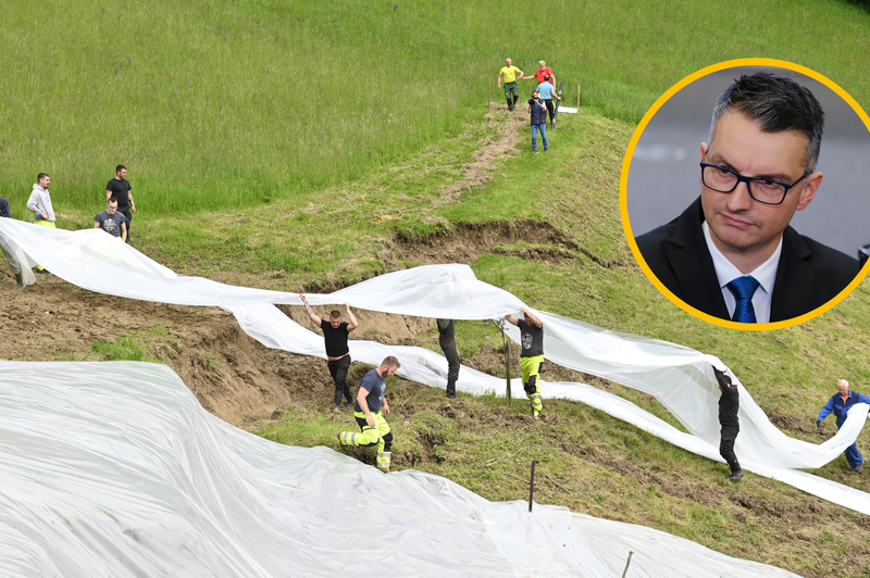 Šarec razkril, koliko denarja bo vlada namenila v ujmah prizadetim občinam (bo to dovolj?) (foto: Miloš Vujinovič/Bobo/Profimedia/fotomontaža)