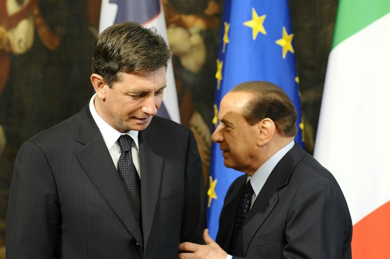 Borut Pahor ob Berlusconijevi smrti povedal, zakaj mu je bil italijanski politik zelo pri srcu (foto: Bor Slana/Bobo)