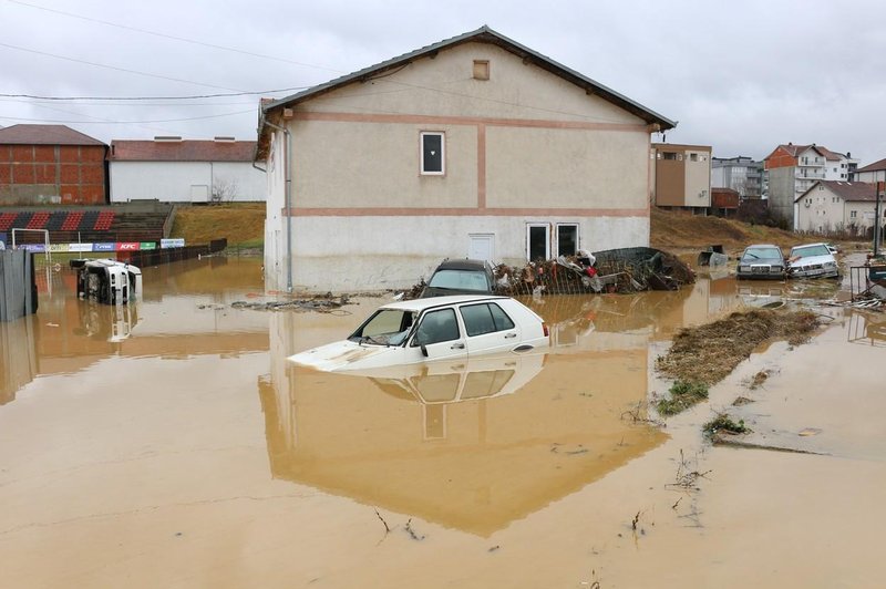 Kosovo so hude poplave prizadele tudi v začetku leta. (foto: Profimedia)