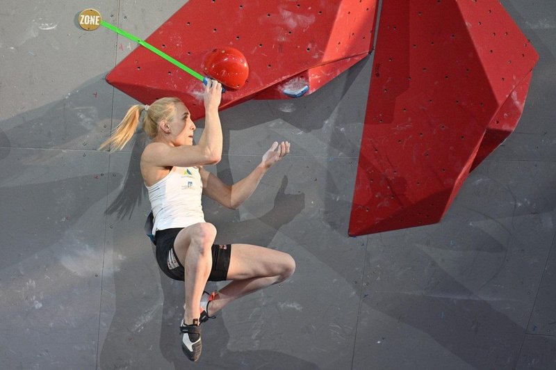 V velikem slogu: Janja Garnbret do nove zmage v svetovnem pokalu (foto: Profimedia)