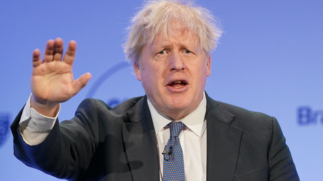 FOTO: Nekdanji britanski premier Boris Johnson je že osmič očka (otroka je poimenoval po grškem junaku)