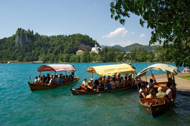 Nezadovoljni Blejčani nad turiste: število obiskovalcev je previsoko in moteče (foto: Profimedia)