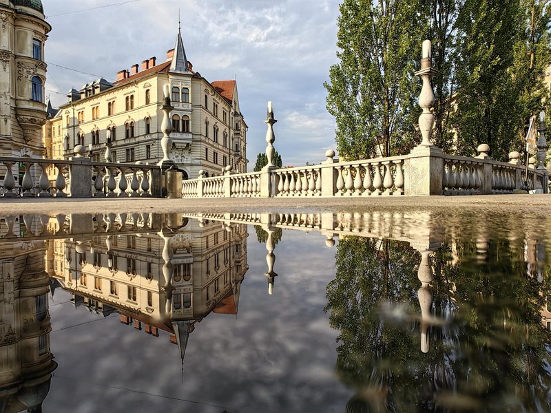 Ljubljano je s Huawei P60 Pro ujel Gregor Pavlin