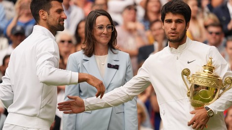 Poglejte, kaj je izjavil Novak Đoković o zmagovalcu Wimbledona, Alcaraz ob tem prasnil v smeh