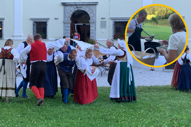 Tudi Tavčar bi si obliznil prste: visoški lonec osvojil Slovence, ob njem so dobili še posebno turistično doživetje (foto: Zavod Poljanska dolina)