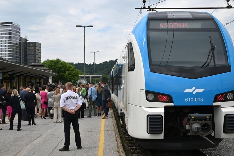 V Sloveniji znova ohromljen železniški promet: pripravite se na daljše zamude vlakov (foto: Žiga Živulović j.r./Bobo)