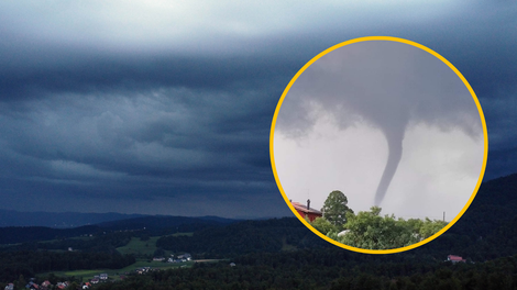 Najhujše napovedi se uresničujejo: v okolici Benetk se je pojavil tornado (FOTO)