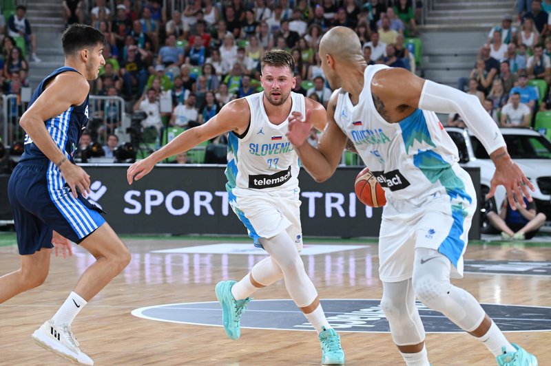 Luka Dončić navdušil v Stožicah, toda na koncu je Grčija ... (FOTO) (foto: Bobo)