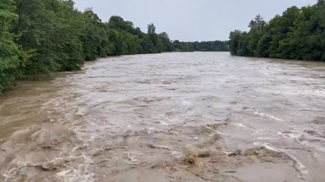 Drava že kaže zobe: njen pretok precej narašča, najhujše še pričakujejo