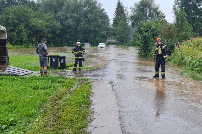 Srčnost izjemnih gasilcev ne pozna meja: z močno poplavljenega območja reševali konje (FOTO) (foto: Uredništvo)