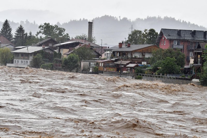 Nekatere reke dosegle najvišje do sedaj izmerjene vrednosti (foto: Bobo)