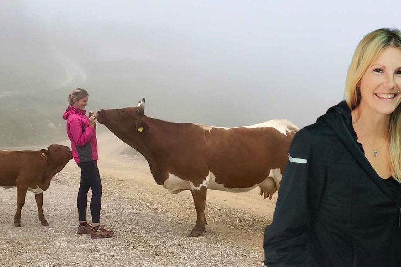 V službo v gojzarjih, 1600 metrov visoko: "Tam čas teče počasneje" (foto: arhiv Julie Slapnik)