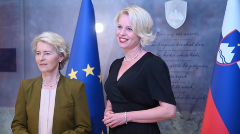 Ursula von der Leyen nagovorila DZ: "S slovenskim duhom in evropsko pomočjo bo država hitro okrevala"