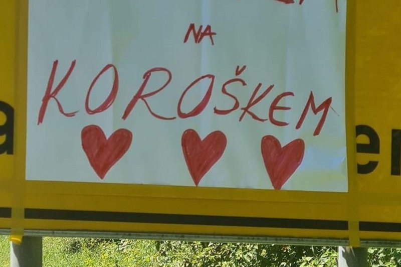 Črna na Koroškem ni več črna ... novo ime za občino, ki preživlja težke čase (foto: Instagram/romana.lesjak.1)