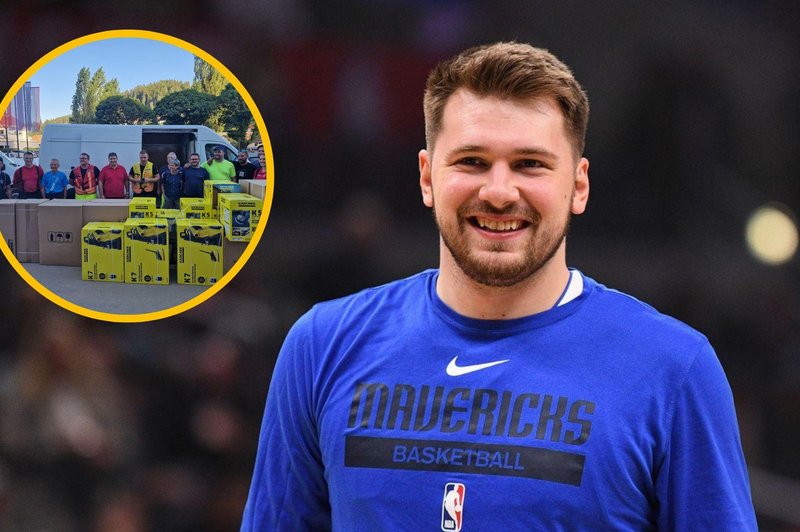 Slovencem priskočil na pomoč: Luka Dončić znova dokazal, da ima veliko srce (foto: Profimedia/Facebook/Občina Prevalje/fotomontaža)