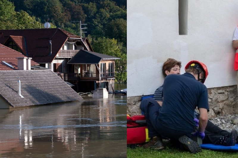 Solze, obup in občutek popolne nemoči. Kako preprečiti nove človeške tragedije? (Ena se je že zgodila) (foto: Profimedia/Facebook/Rdeči križ/fotomontaža)