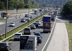 Na ljubljanski obvoznici pijan trčil v voznika tovornjaka, nato pa ...