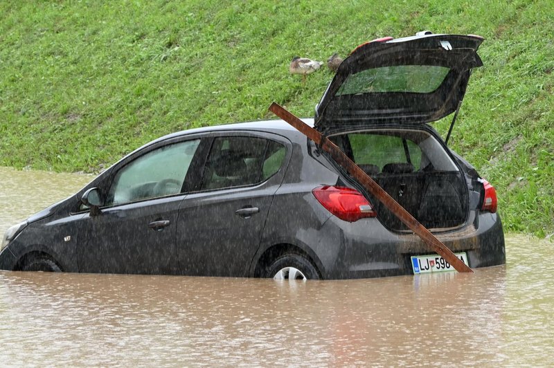 Naj vas mamljiva ponudba ne zavede: na prodaj številni poplavljeni avtomobili (se ga splača kupiti?) (foto: Žiga Živulović j.r./Bobo)