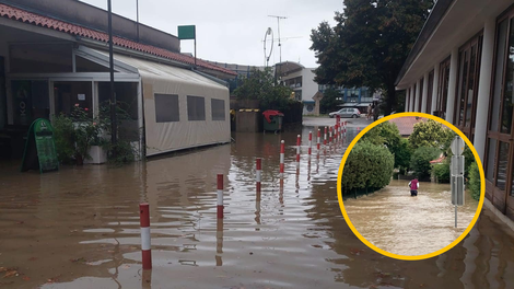 V občini Piran odpravljajo posledice naliva: poplave in zemeljski plazovi so pustili pravo razdejanje (FOTO)