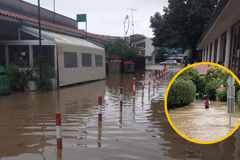 V občini Piran odpravljajo posledice naliva: poplave in zemeljski plazovi so pustili pravo razdejanje (FOTO) (foto: Facebook/Okolje Piran/fotomontaža)