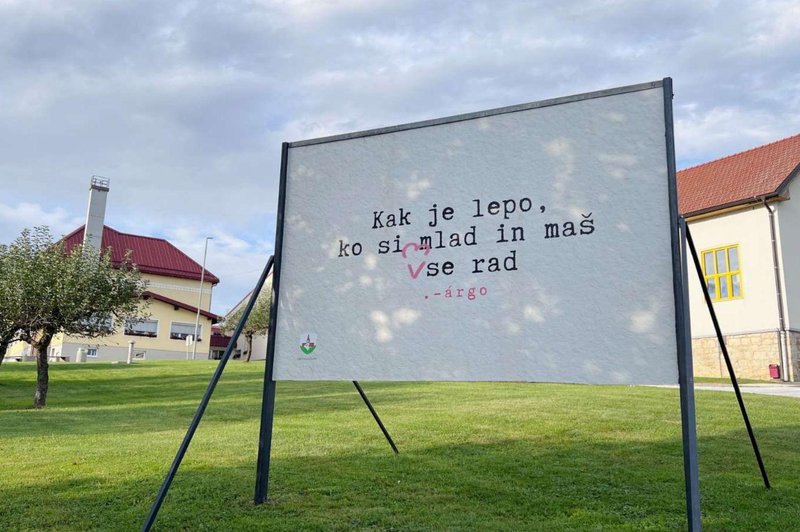 FOTO: Ste že videli nove plakate, ki nosijo prav posebna sporočila? (foto: STA)