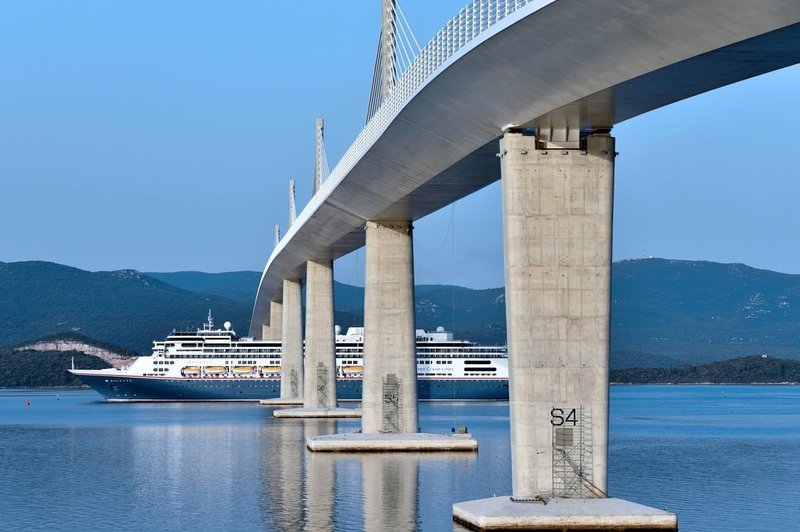 Po Pelješkem mostu, ki ga je zasnoval Marjan Pipenbaher, Hrvati zdaj z novo obsežno gradnjo (foto: Profimedia)