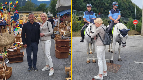 Urška Klakočar Zupančič na tradicionalni Šuštarski nedelji: "Spoštovati in negovati moramo takšno tradicijo obrti" (FOTO)