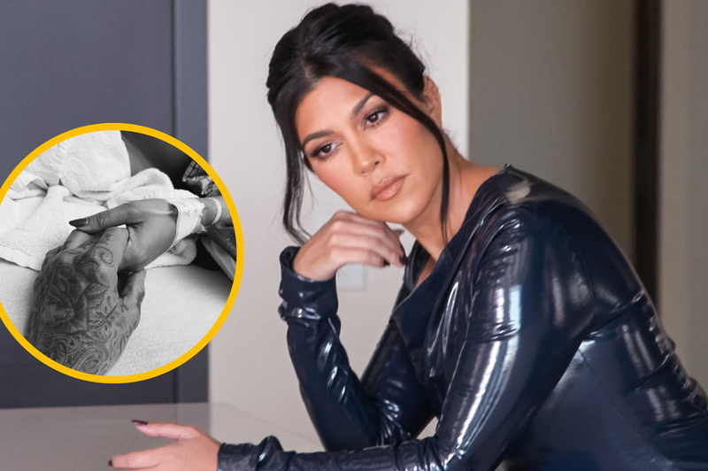 Noseča Kourtney Kardashian v bolnišnici: potrebovala je nujno operacijo (FOTO) (foto: Profimedia/Instagram/Kourtney Kardashian/fotomontaža)