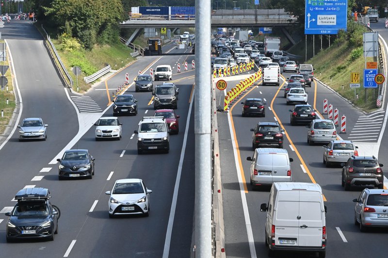 Vikend izletov raje ne načrtujte: nesreče, zastoji in zapore, kje je najhuje? (foto: Žiga Živulovič jr./Bobo)