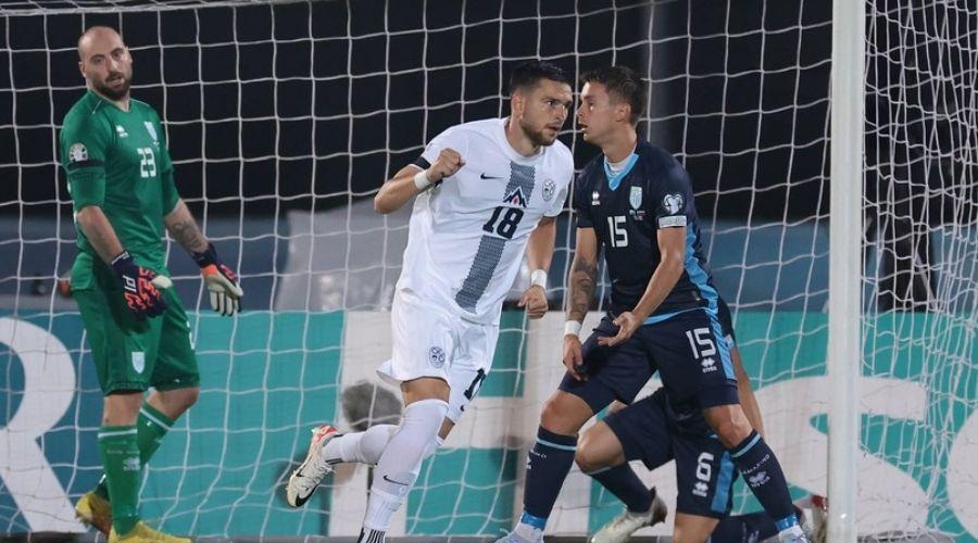 Popoln slovenski večer v žepni državici na Apeninskem polotoku: Slovenija do najvišje zmage v kvalifikacijah (foto: Profimedia)