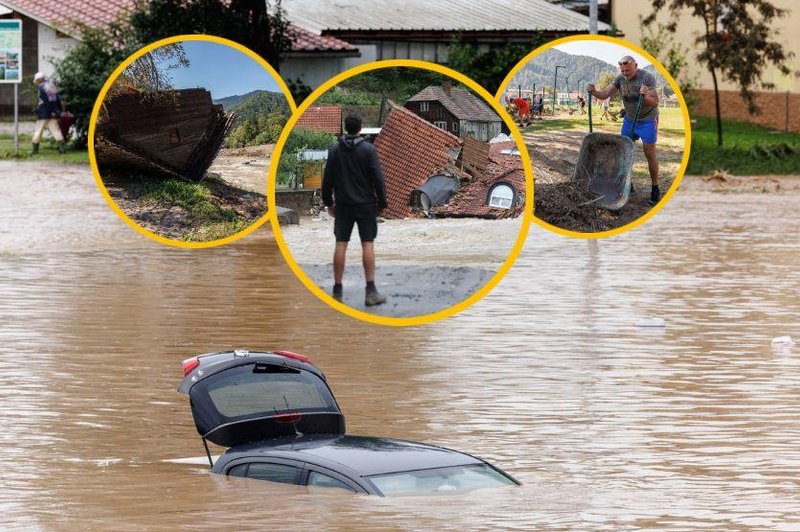 Finančni izzivi po poplavah: kako bo sanacija poplav v Sloveniji vplivala na državljane? (Nekaj bo šlo tudi iz naših žepov) (foto: Profimedia/fotomontaža)