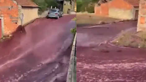 Rdeča reka: prizora domačini nikoli ne bodo pozabili (VIDEO)