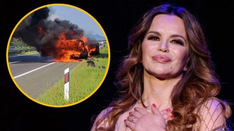 VIDEO: Severina v šoku, skorajda bi se zgodila tragedija (srhljivi prizori z avtoceste)