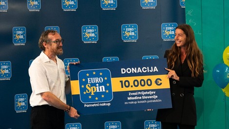 Eurospin že 6. leto zapored doniral 10.000 evrov za nakup šolskih potrebščin otrokom iz socialno ogroženih družin