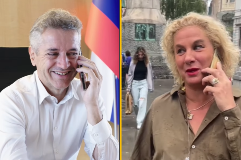 Poglejte, kako je predsednik vlade Robert Golob čestital Ani Roš ob velikanskem dosežku (VIDEO) (foto: Instagram/Robert Golob/fotomontaža)