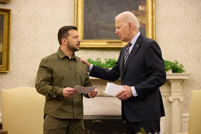 Bo Ukrajina po izvolitvi Donalda Trumpa od ZDA dobila obljubljeni denar? Joe Biden napovedal ... (foto: Profimedia)