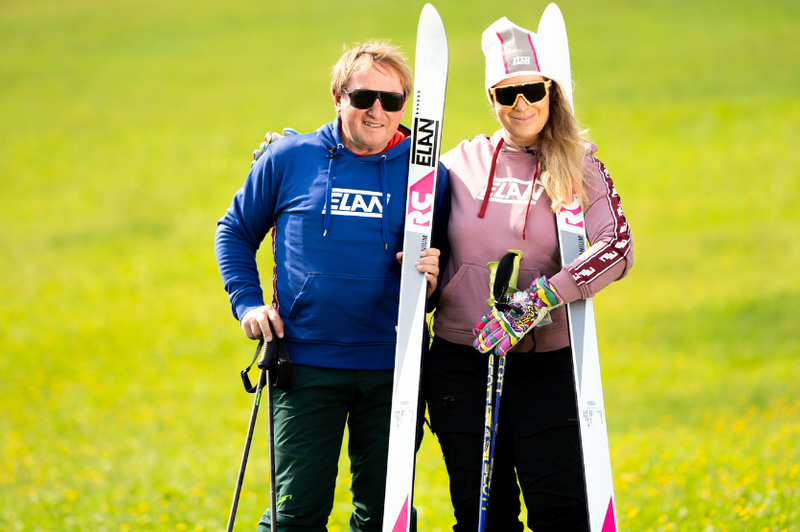 "Poglej te norce, kaj se grejo!": na najbolj odbitem smuku v Sloveniji letos tudi dve smučarski legendi (foto: Arhiv organizatorja)