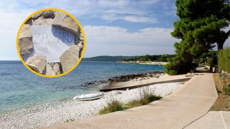 Kopalci na hrvaški plaži našli pomembno pismo (ko so ga prebrali, so hitro začeli iskati Saro)