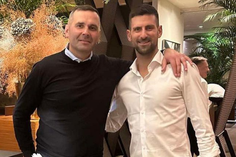 Novak Đoković med obiskom Slovenije večerjal v znani ljubljanski restavraciji (FOTO) (foto: Instagram/restavracijacubo)