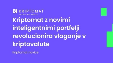 Kriptomat z novimi inteligentnimi portfelji revolucionira vlaganje v kriptovalute