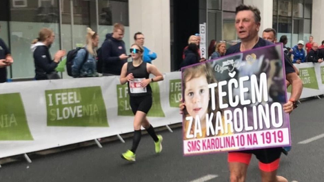 Dobrodelni Pahor je odtekel maraton za malo Karolino! Mu je uspelo zbrati potrebna sredstva?