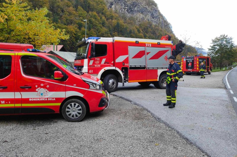 Fotografija je simbolična. (foto: Facebook/posnetek zaslona/Gasilci Bohinjska Bela)