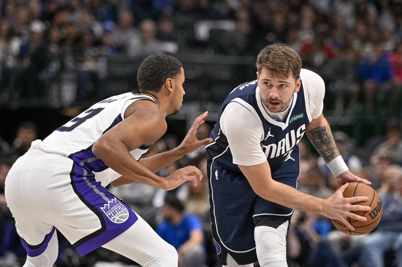 Luka Dončić z Dallasom izgubil še na tretji od zadnjih štirih tekem (foto: Profimedia)