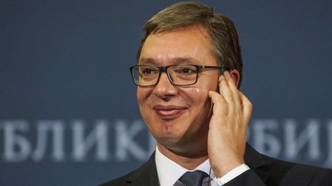 Aleksandar Vučić volitve Srbija