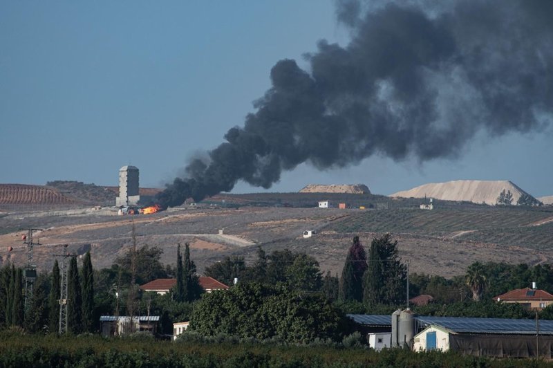 Spopadi na izraelsko-libanonski meji. (foto: Profimedia)