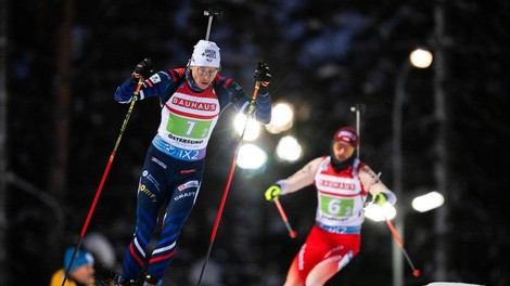 Kljub težkim pogojem je slovenski par pristal zelo visoko