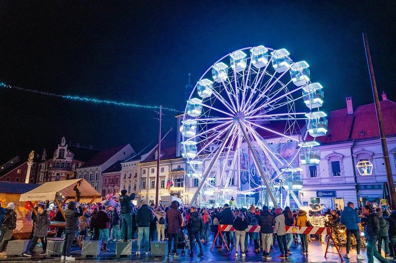 Veseli december po mariborsko: se bo spet vrtelo panoramsko kolo? (foto: Facebook/Visit Maribor)