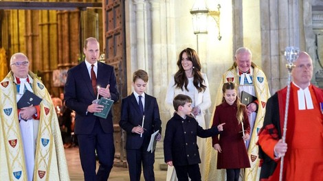 William Kate otroci bozic