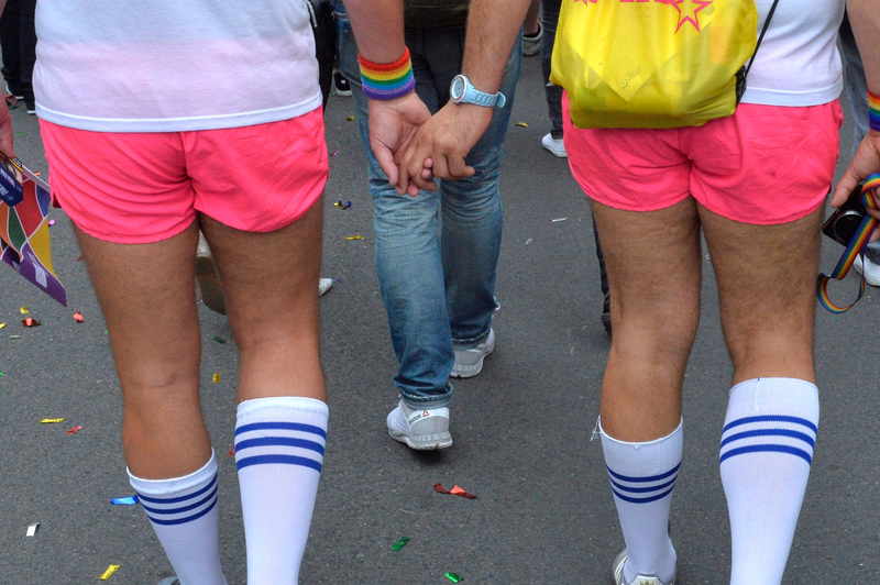 Izrazi podpore in solidarnosti po sobotnem sovražnem incidentu na festivalu LGBT filma v Ljubljani (foto: Profimedia)