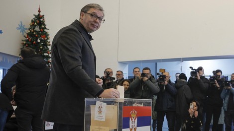 Srbija volitve Aleksandar Vučić